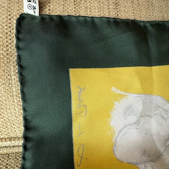 Vintage Hermes Monarch Silk Scarf - Picture 17 of 17